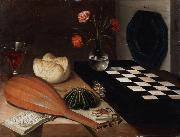 Lubin Baugin Still Life with Chessboard (mk08) Sweden oil painting reproduction